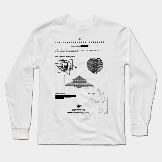 Alternate Psychotronic Universe Long Sleeve T-Shirt by ActualLiam